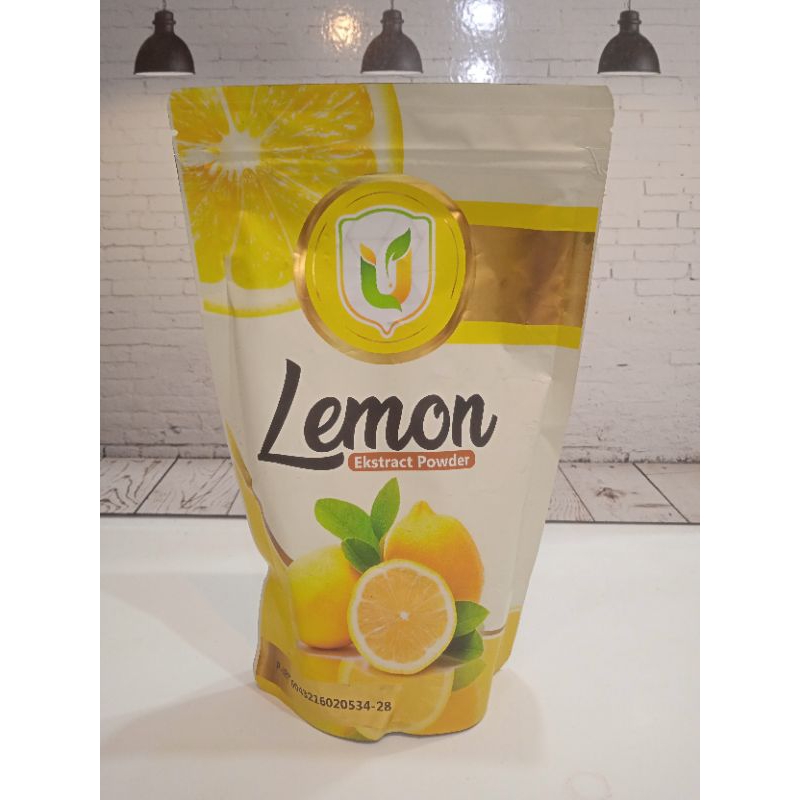 

Serbuk Lemon Ekstract Powder Lemon Alami 250gr