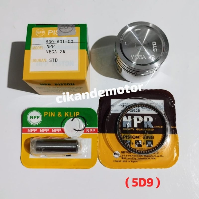 PISTON Kit VEGA Zr Jupiter z 115 Robot ( 5D9 ) original Npp