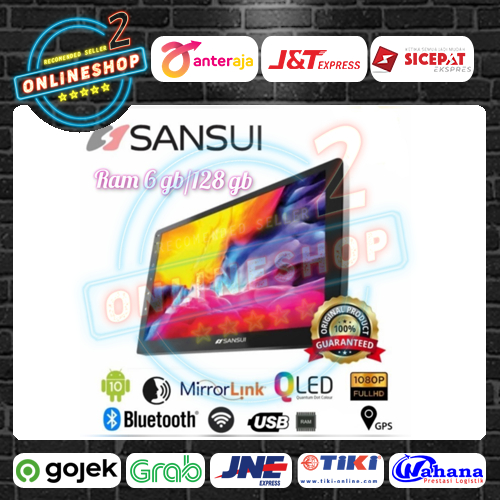 Sansui Duragon Gen 2 Ram 6/128 9 - 10 inch / Headunit Android Sansui Duragon Gen2 QLED Ram 6+128gb