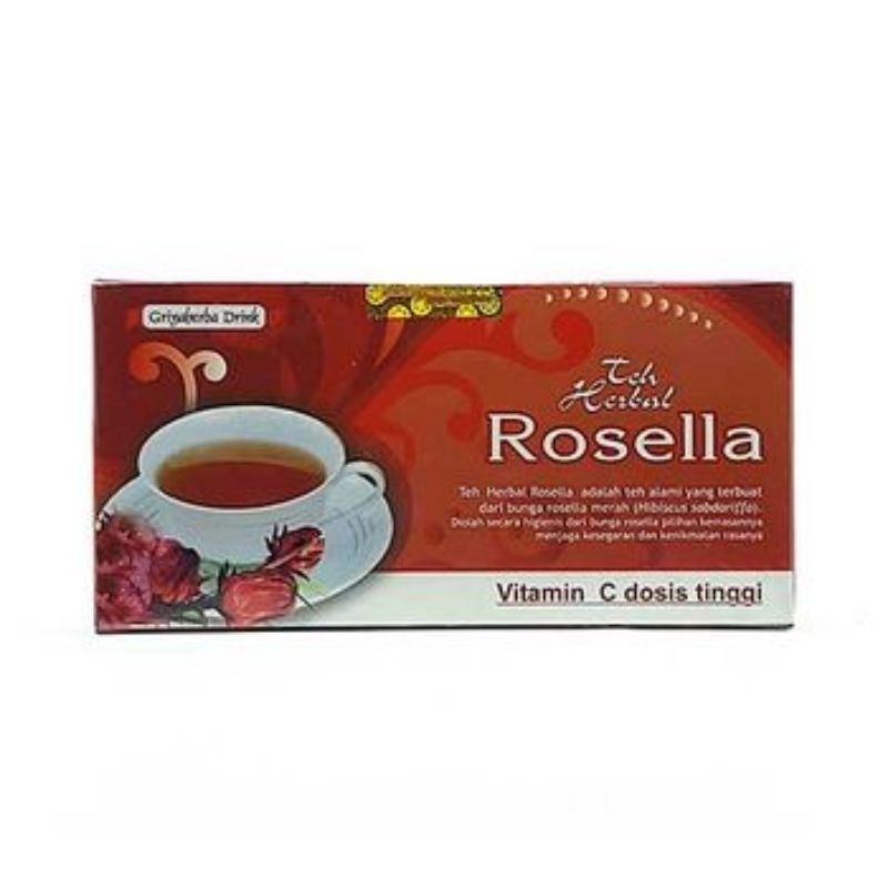 

Teh Celup Bunga Rosella Merah Griya Herba