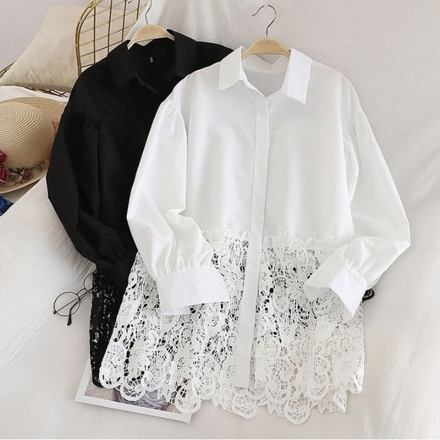 Blouse Brokat Terbaru Sisca Blus Baju Atasan Wanita Muslimah Fashion Muslim Kekinian Hitam Putih Mot