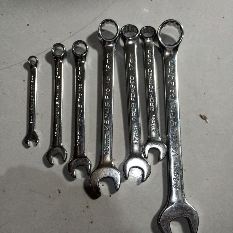 kunci ring pas 8 ,10,12,14,16,17,19,24