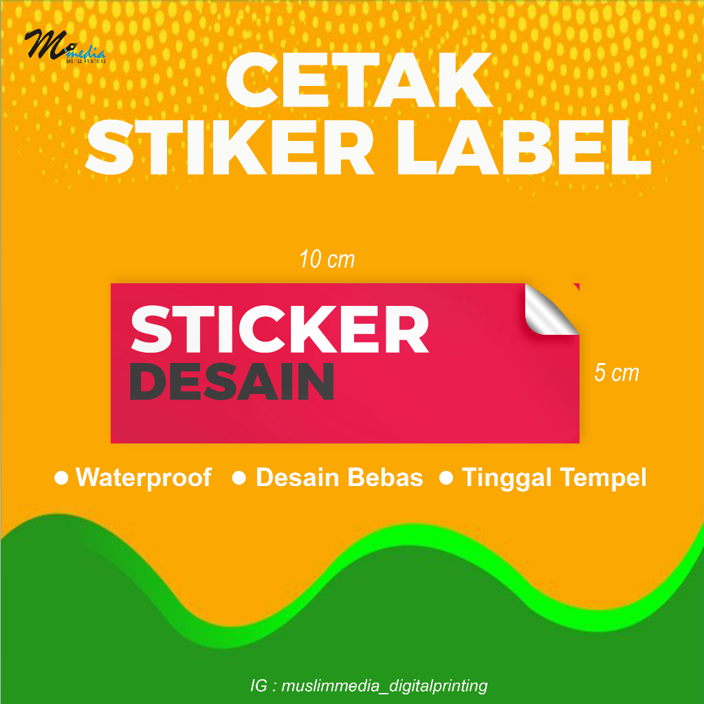 

Cetak Stiker Label Makanan / Label Kemasan / Stiker Label Olshop