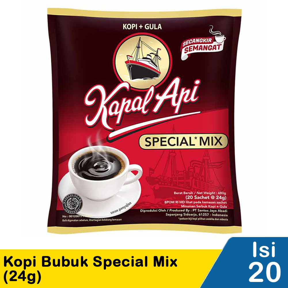 

Kapal Api Kopi Bubuk Special Mix 20X24g