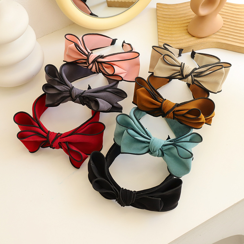 Caliloops Bando Bandana Pita Besar Lebar Korean Style Dewasa Emiu