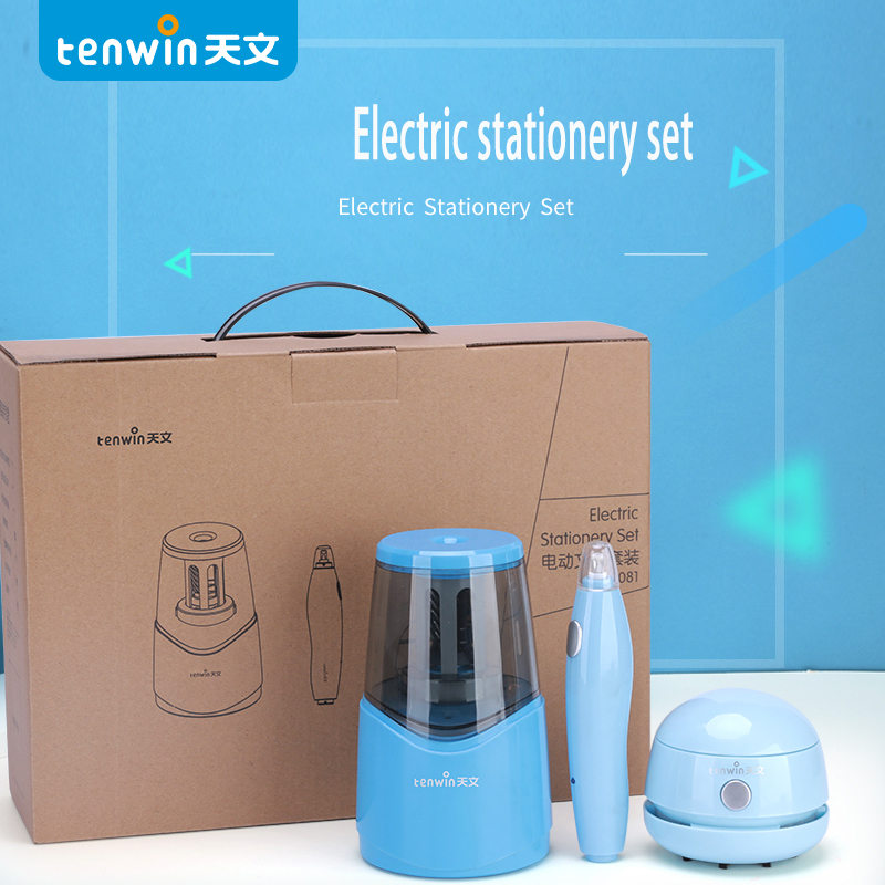 

Tenwin Set Rautan Pensil Elektrik Penghapus Elektronik Set Penyedot