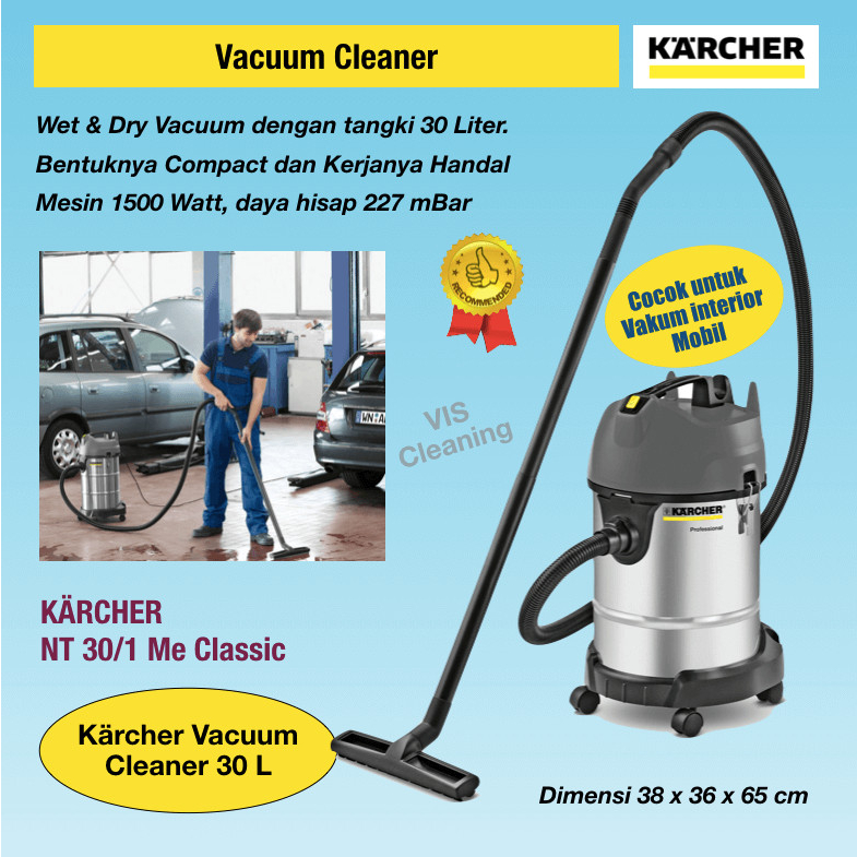 Paket Gold Usaha Cuci Mobil KARCHER HD 5/11 Cage &amp; NT 30/1 Me Classic