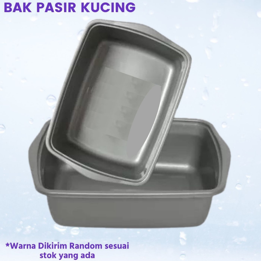 Paket Hemat Bak Pasir Pup Kucing Gratis Pasir / Cat Litter Kucing FEFARM