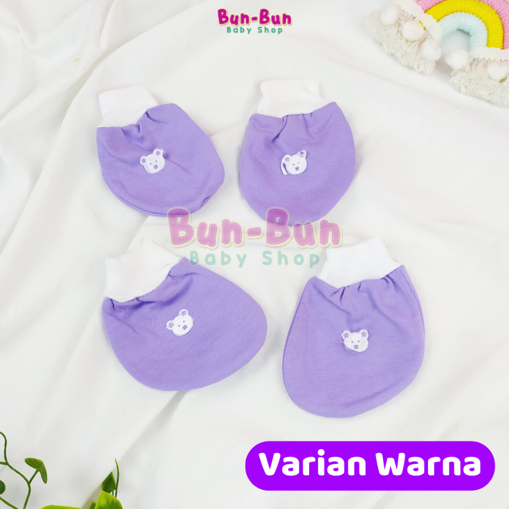 SNI Sarung Tangan Katun Bayi Motif Murah Perlengkapan Baby Newborn Peralatan Baru Lahir Baju Unisex