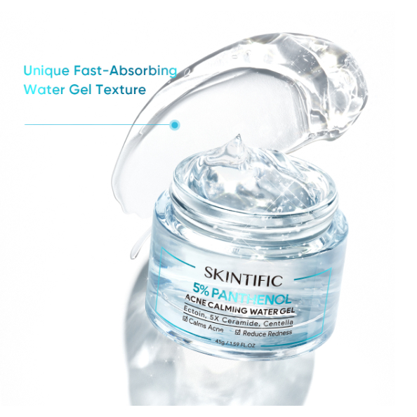 [NEW LAUNCH] SKINTIFIC 5% Panthenol Acne Calming Water Gel 45g