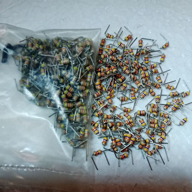 (100 PCS) RESISTOR 1/8WAT 47K