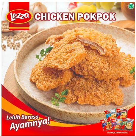 

LEZZA Chicken Karage/Chicken Pok Pok/ Chicken Wing Hot/Chicken Nugget 400gr