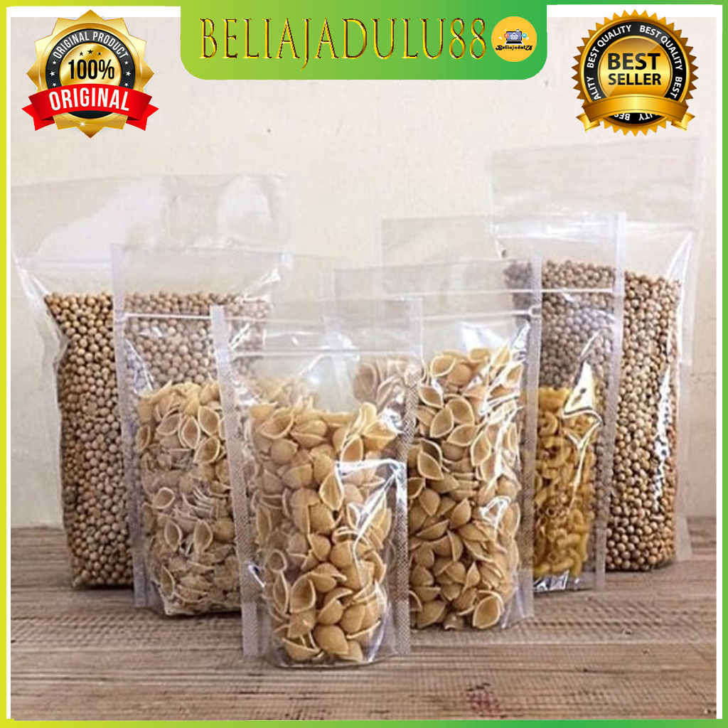 Beliajadulu88 Standing Pouch Double SEAL / PLASTIK KLIP UKURAN KECIL per lembar