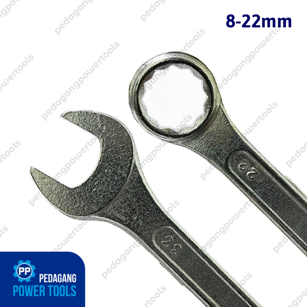 DIAMOND 8-22 mm Kunci Ring Pas 11 pcs Combination Wrench Ringpas 11pcs