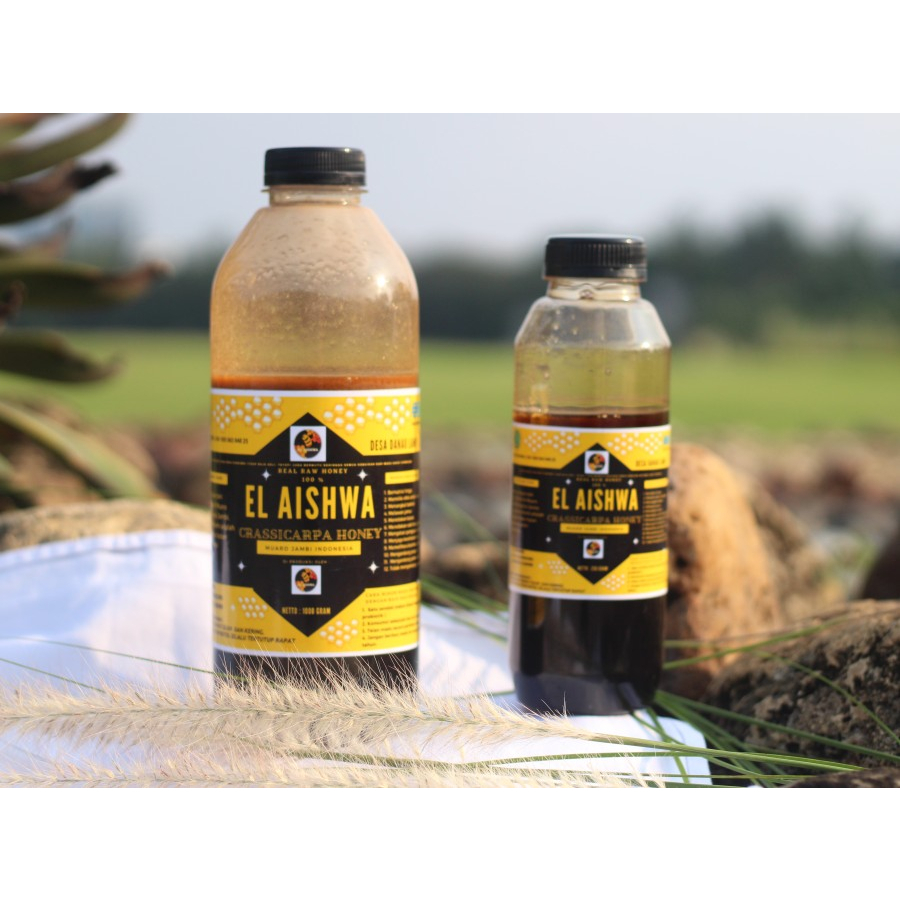 

MADU HITAM EL AISHWA 1kg ( MURNI 100% MADU ) / MADU MURNI HITAM 1 kg ASLI