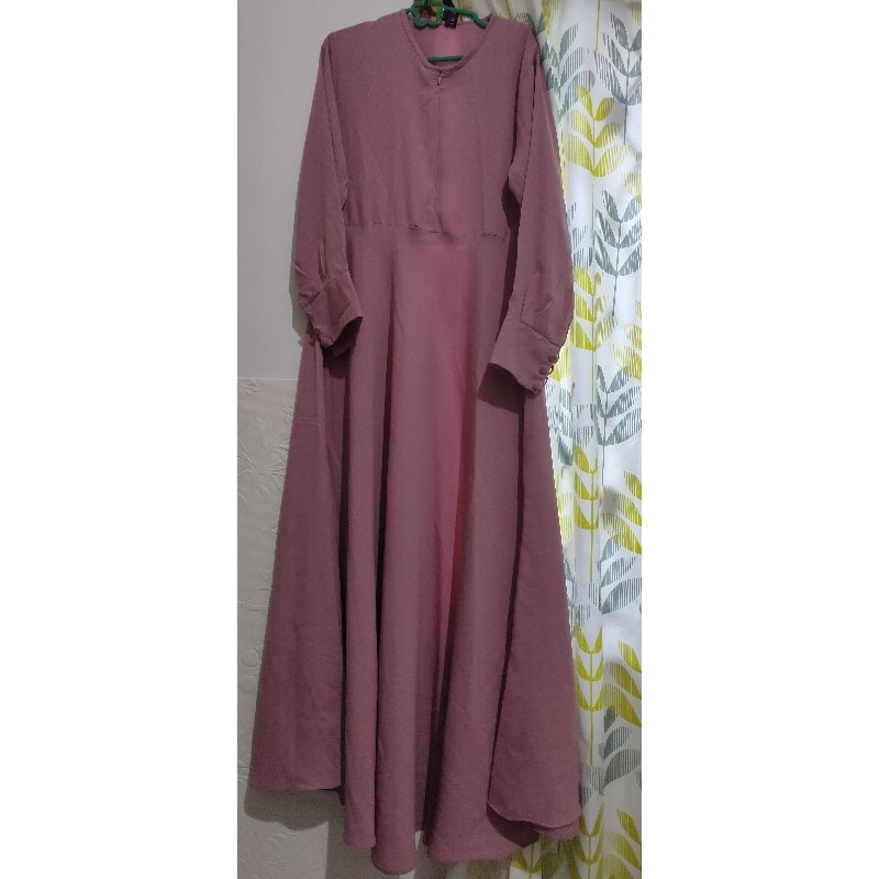 Preloved Gamis Pink dusty