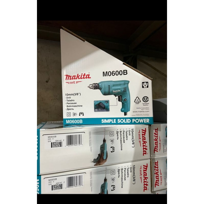 PromoMaktec Mesin Bor Tangan 10mm MT60 (bolak-balik)