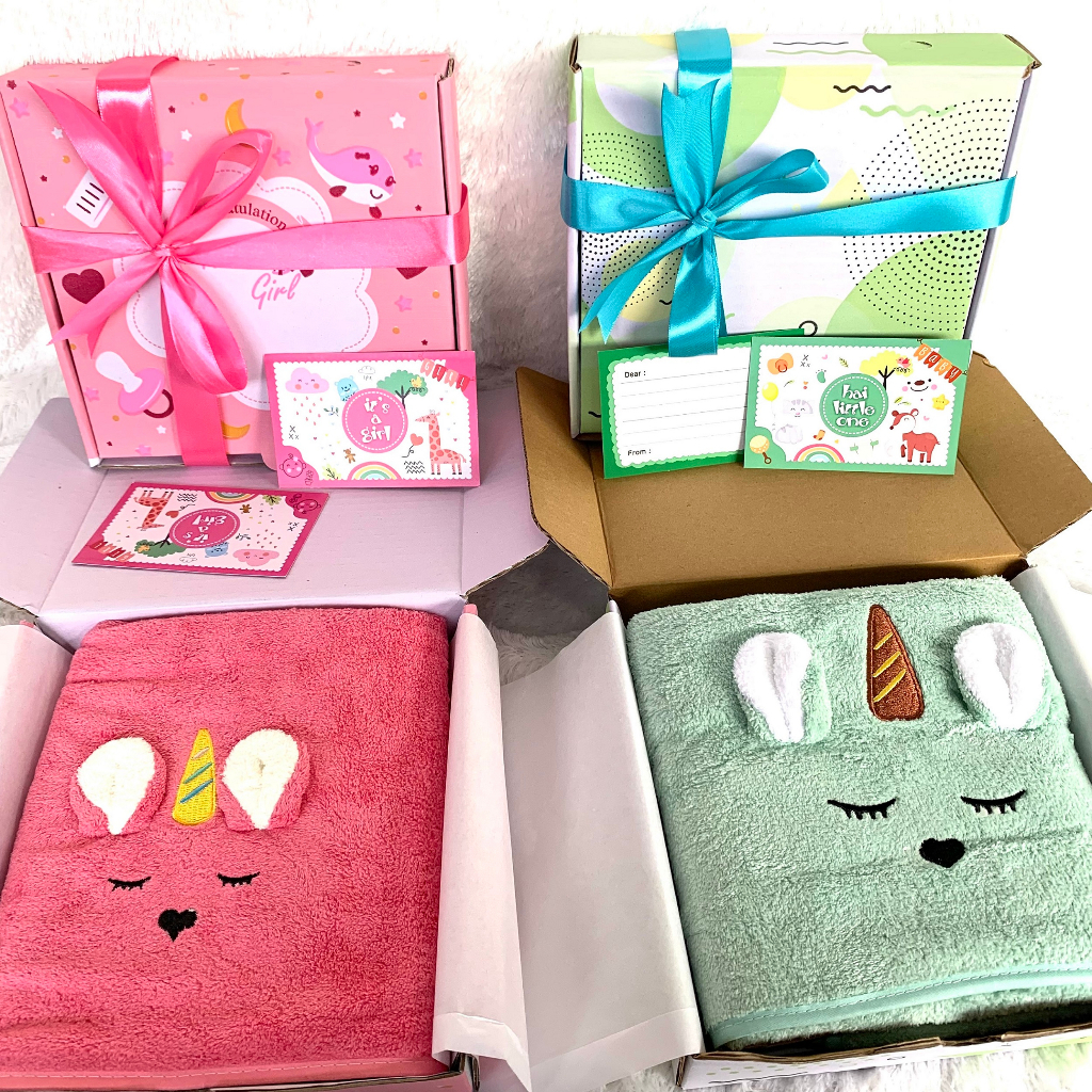 Hampers Handuk Bayi - Hampers Bayi Newborn - Baby Gift Set Unisex - Kado Lahiran - Parcel Bayi Laki-laki Perempuan