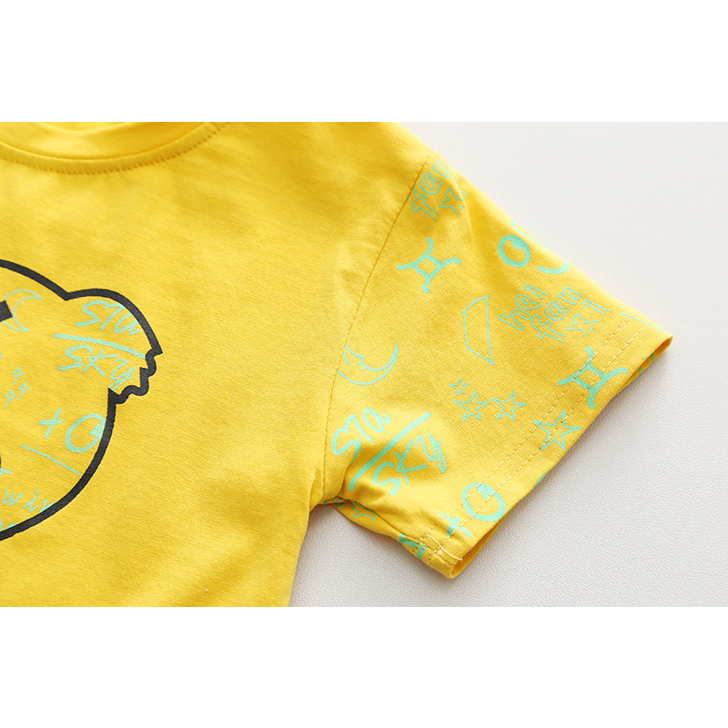 Setelan Kaos Anak Laki Laki Baju Anak Import Summer Set FLARE