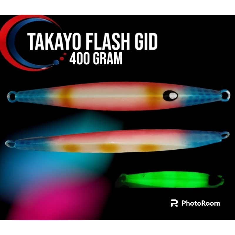 METAL JIG TOKAYO 400 GRAM FULL GID