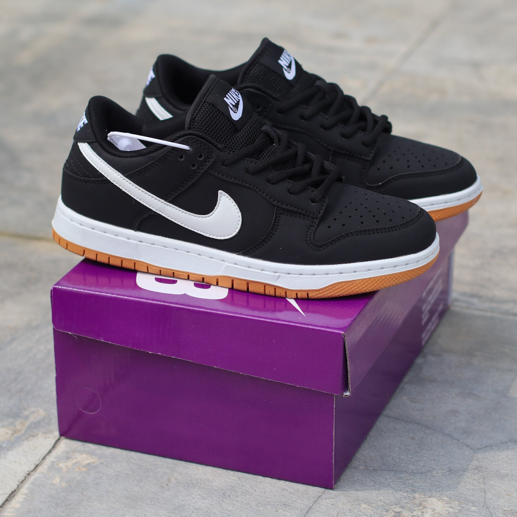 SEPATU PRIA TERLARIS SB DUNK LOW PRO BLACK WHITE GUM