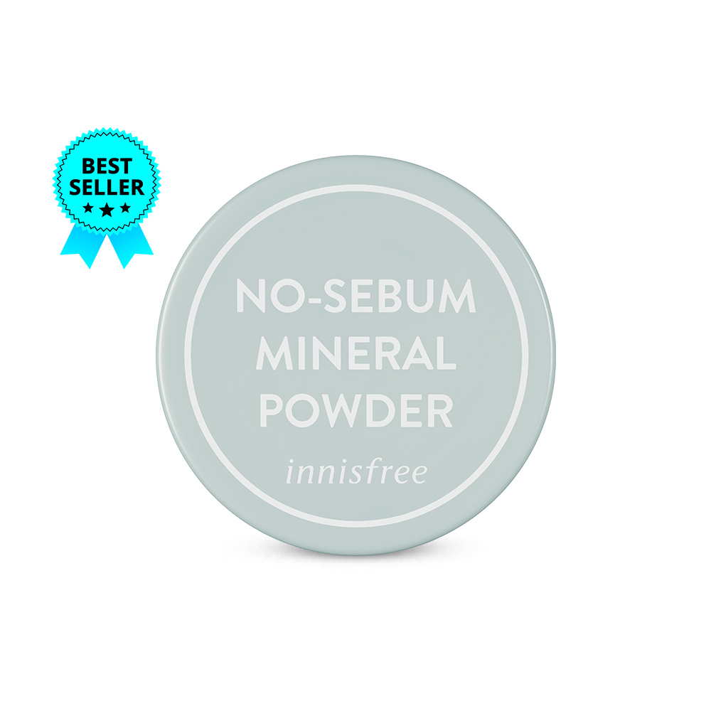 Innisfree BARU No Sebum Mineral Powder 5gr Bedak Tabur Oil Control Makeup 100% ORI KOREA