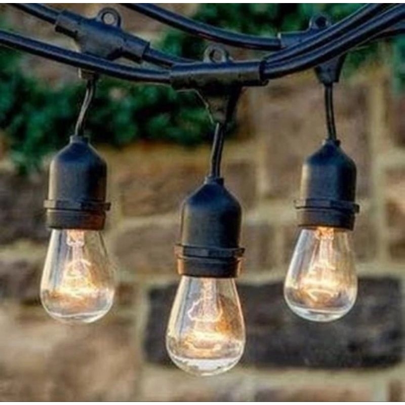 FITTING LAMPU GANTUNG OUTDOOR / FITTING GANTUNG TAMAN / LAMPU CAFE