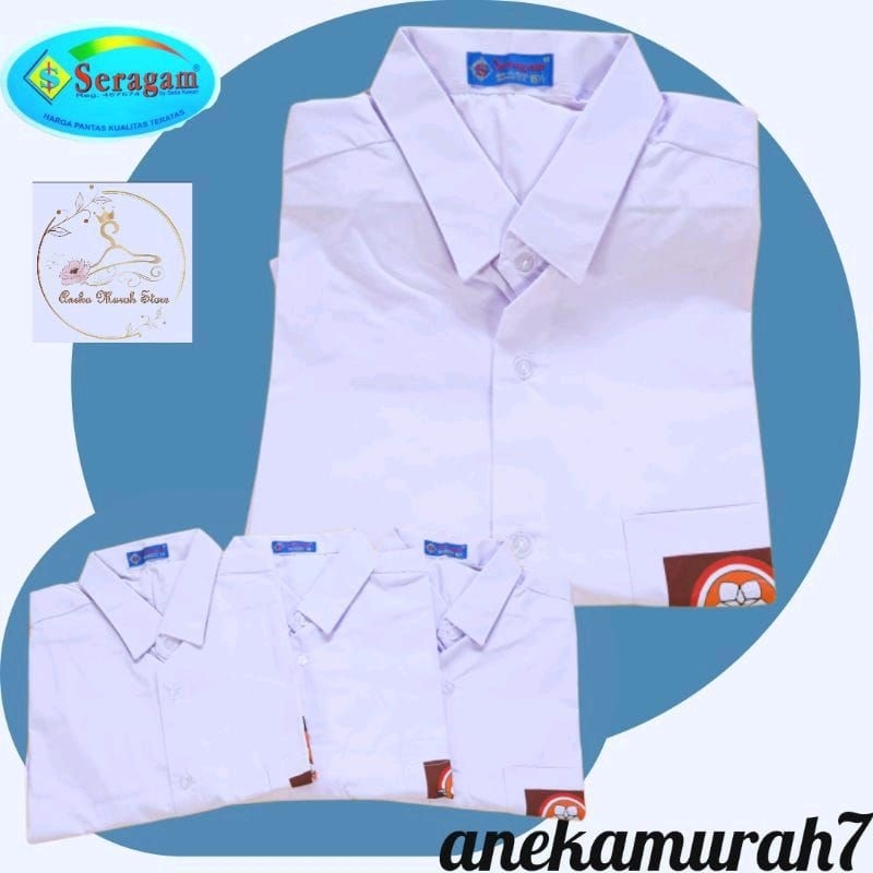 Premium Baju Sekolah Sma Lengan Pendek Merek Seragam Dan Winda Seragam Ukuran 14 Sampai 20