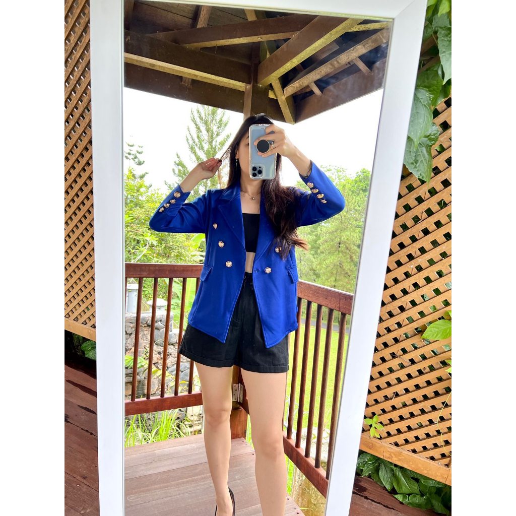 BLAZER WANITA BAILMAIN SCUBA MV-7675 IMPORT