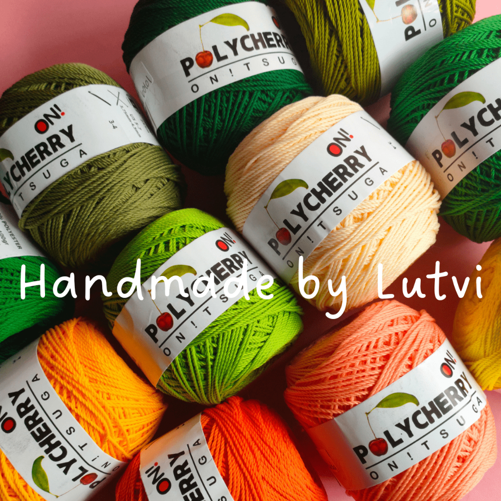 Part 3/5 | Benang rajut | benang polycherry Onitsuga | benang polycherry | polycherry | benang polyc