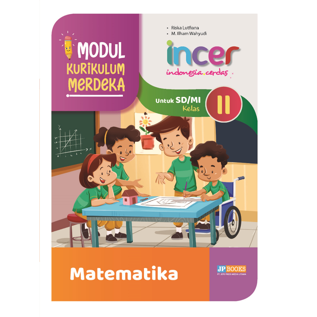 Buku Latihan Soal Matematika SD/MI Kelas 2 Incer K-Merdeka
