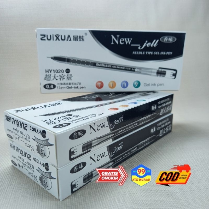 Pulpen ZUIXUA Gel/New jell/Gel Ink Pen/Bolpoint/Pulpen Basah