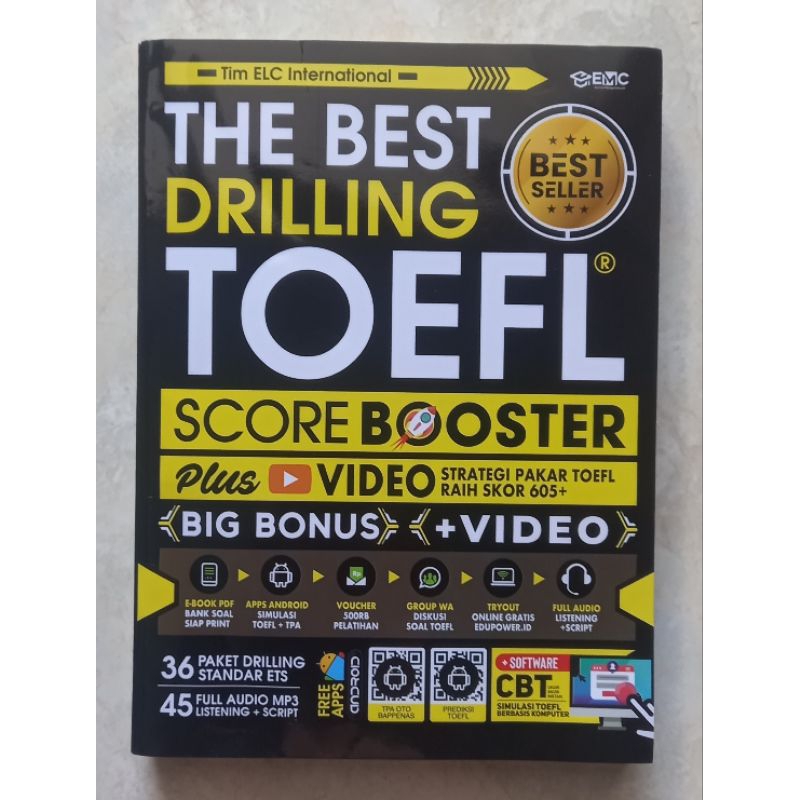 

THE BEST DRILING TOEFL score boster