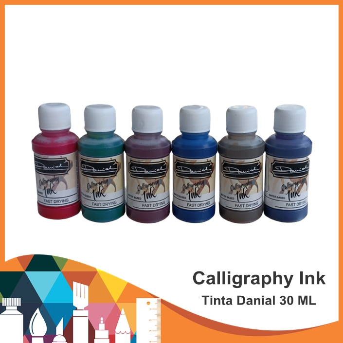 

Arm Tinta Danial 30ml / Danial Calligraphy Ink / Tinta Kaligrafi / Calligraphy Ink / Tinta Danial