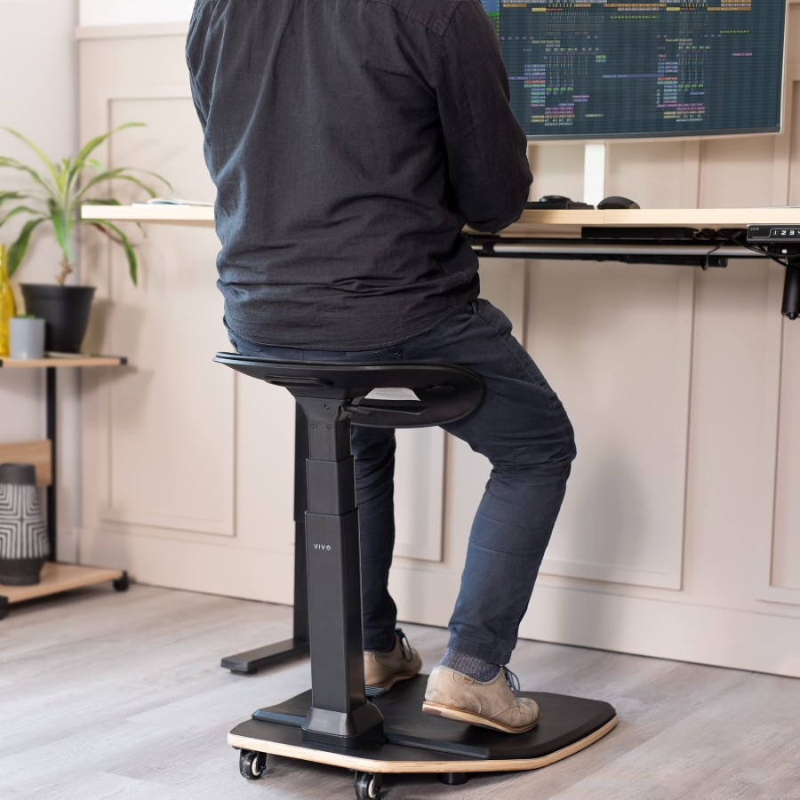 NEYTIQ Kursi Kerja Ergonomis Kursi Barstool Standing Desk Office Chair