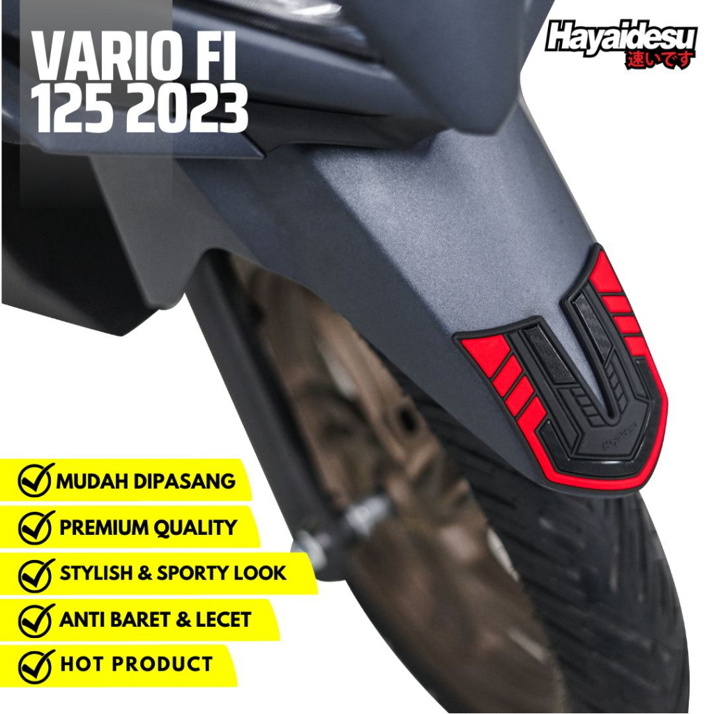 Hayaidesu Vario 125 FI 2023 Body Protector Front Fender Cover