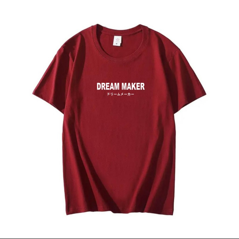 Kaos pria atasan pria baju kaos pria lengan pendek kaos oblong laki laki dewasa dream