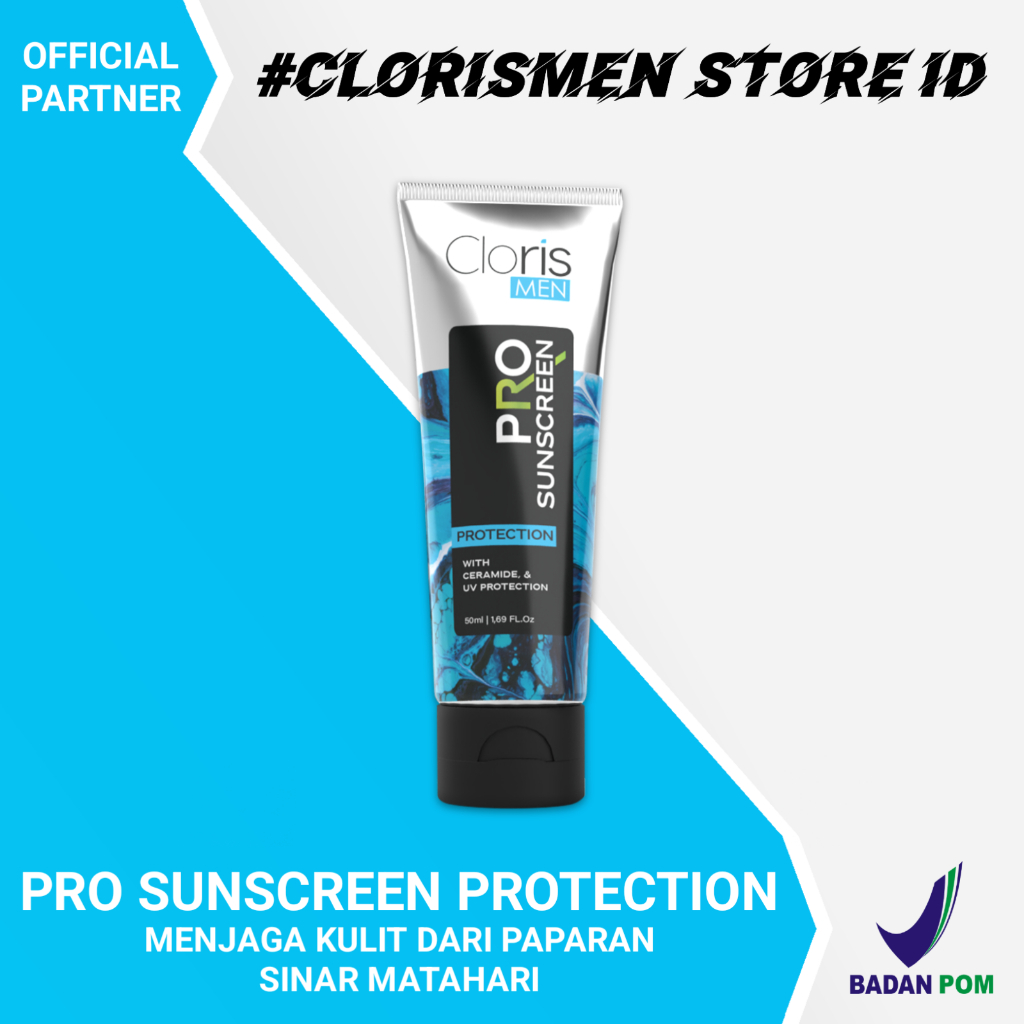 Clorismen PRO SUNSCREEN PROTECTION Menjaga Kulit Dari Paparan Sinar UV Sinar Matahari – Sunscreen Khusus Pria