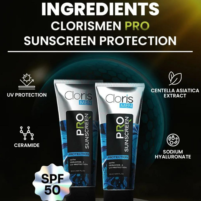 Clorismen PRO SUNSCREEN PROTECTION Menjaga Kulit Dari Paparan Sinar UV Sinar Matahari – Sunscreen Khusus Pria