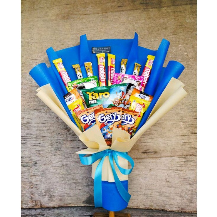 

Buket Bouquet Bucket Snack Mix Termurah