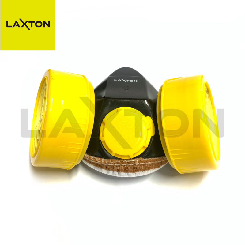 LAXTON Masker Obat Double Dobel Anti Polusi Chemical Respirator Kimia Industri L10-002