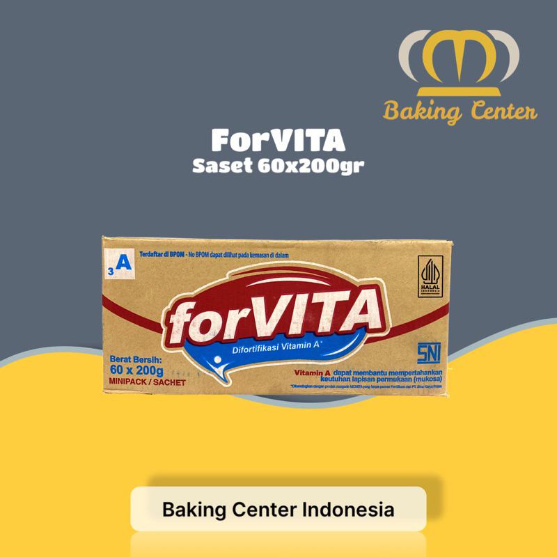 

Forvita Margarin 60x200gr