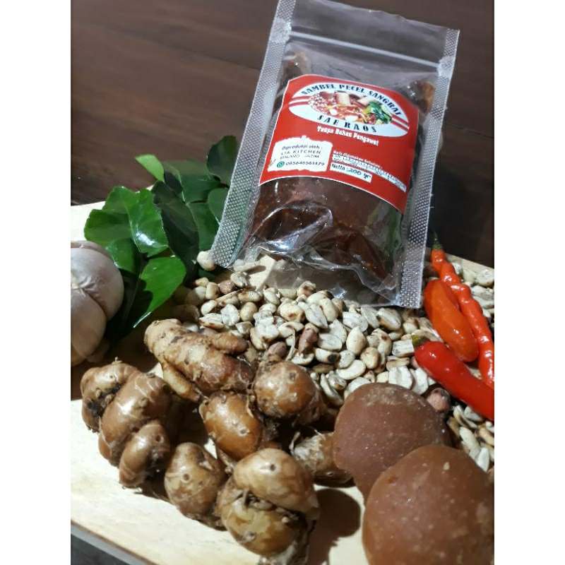 

SAMBEL PECEL (BERAT 200gram), BUMBU PECEL, SAMBAL PECEL, SAMBEL PECEL SANGRAI SAE RAOS