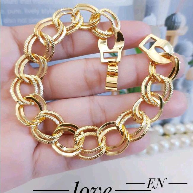 Gelang Xuping Dua Lapis Gold 728