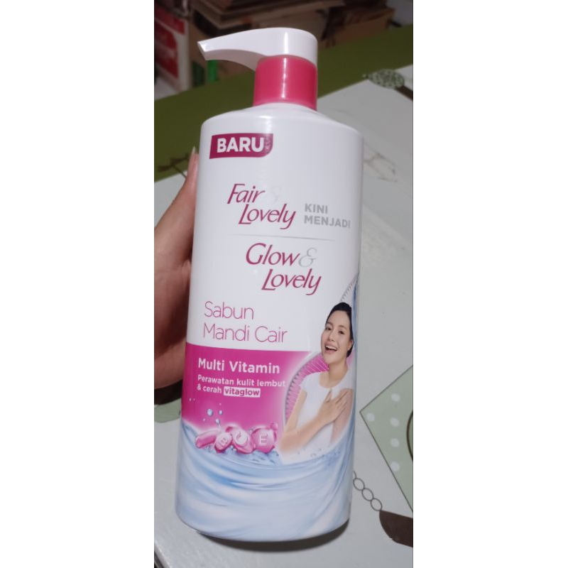 GLOW &amp; LOVELY SABUN MANDI CAIR 500ML