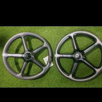 Syte Wheelset D841 Carbon 5 Spoke / palang lima carbon 406 20 inch FC