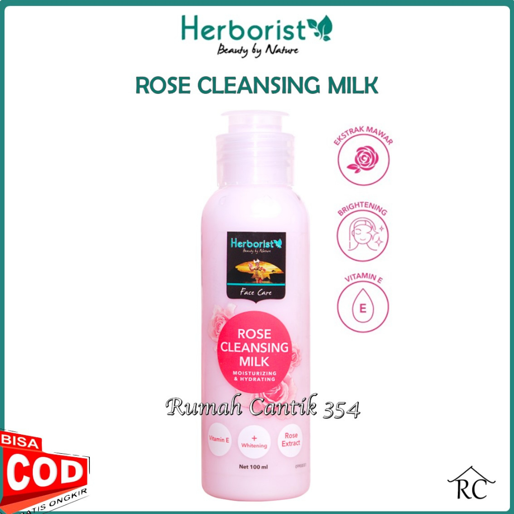 HERBORIST Rose Cleansing Milk 100ml