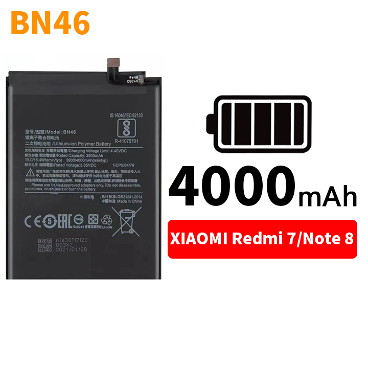 [100% Baru] Baterai Battery Batre Xiaomi Redmi 7 / Redmi Note 8 BN46 ORIGINAL