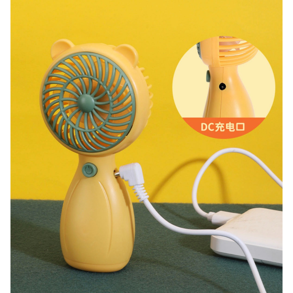 laristerus79 KIPAS ANGIN PORTABLE BEAR kipas angin mini usb genggam mini fan LK