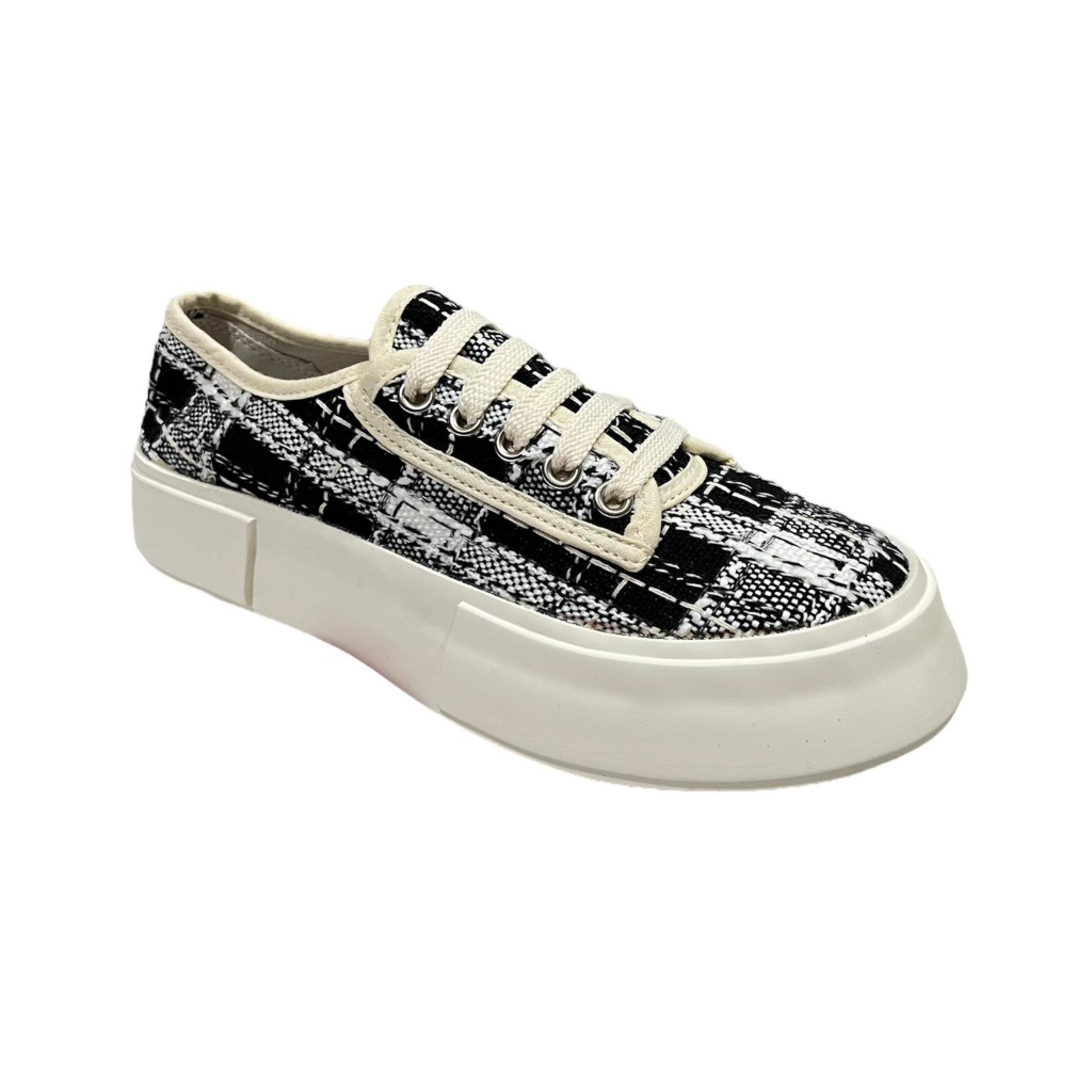 K2578 IMPORT Sepatu Wanita Hak Tebal / Sneakers Trendy Korea Style Best Quality Ukuran 35-40